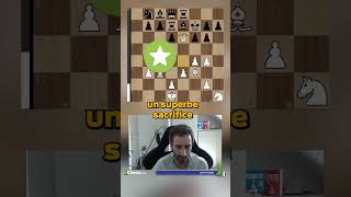 Si tu trouves ce mat en 5 coups lance ton road to GM  puzzle echecs shorts incroyable [upl. by Rolf]