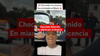 El Choco es detenido por tener la licencia Vencida chocolate noticia cubanos [upl. by Claudy]