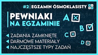 MATEMATYKA 📐 Pewniaki na Twoim arkuszu ✅️  Karta Wzorów 30  Egzamin Ósmoklasisty 2025 [upl. by O'Grady]