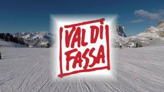 Val di Fassa Ski Area  Buffaure Col dei Rossi Col Rodella Belvedere  2022 [upl. by Saffren]