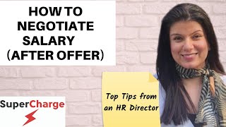 Salary Negotiation  10 tips on how to negotiate a Higher Salary [upl. by Gingras149]