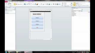 How To Open Microsoft Access Database Without or Outside Access in Full Screen Mode WATCH MY ASP [upl. by Malan]