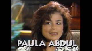 Paula Abdul quotUnder My Spellquot Tour 1991 Interview paulaabdul [upl. by Ahsuoj558]