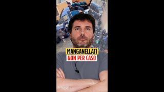 Gli studenti a Pisa e a Firenze sono scivolati sopra i manganelli e si sono fatti male [upl. by Hendrick]