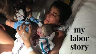 My Labor amp Delivery Story  OMG Epidural [upl. by Truda707]