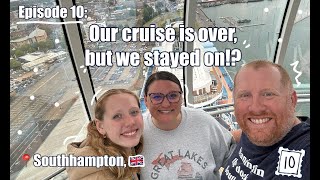 Disembarking our Norwegian Fjords cruise in Southampton and sailing away to France and Spain [upl. by Oiramal]