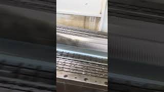 Aluminum skiving heat sink manufacturing by the skiving machine cnc machine skiving heatsink [upl. by Teeniv342]