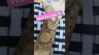 Latest bridal mehandi design 2025 trending youtubeshorts viralshorts [upl. by Gisella759]