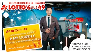 Ziehung der Lottozahlen vom 21102023 [upl. by Oiled638]