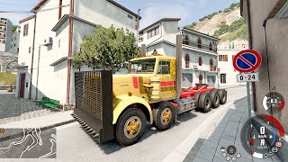 Semi Heavy Duty Trucks on City road [upl. by Nirro742]