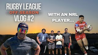 Training With An NRL Player “Back Home” OFFSEASON VLOG 2 [upl. by Eerhs764]