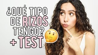 ¿QUÉ TIPO DE RIZOS TENGO  TEST DE POROSIDAD CABELLO RIZADO Y ONDULADO [upl. by Ahsieat250]