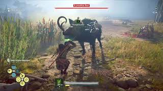 Assassins Creed Odyssey Erymanthian Boar Boss Fight [upl. by Baron465]