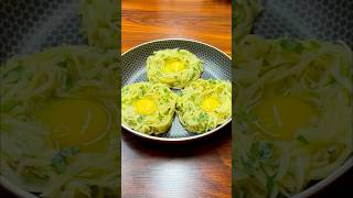 Simple recipe with potatoes and eggs 😋😍potato egg delicious easyrecipe shortvideo shorts [upl. by Odlanor]