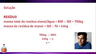 ENEM2009 O álcool hidratado utilizado como combustível veicular é obtido por meio [upl. by Yztim]