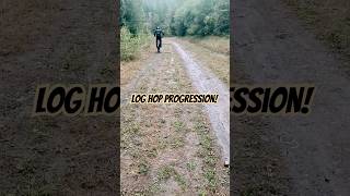 LOG HOP PROGRESSION OSET Bike Adventure  Triumph Adventure Experience Moto offroad Trials [upl. by Assetan605]