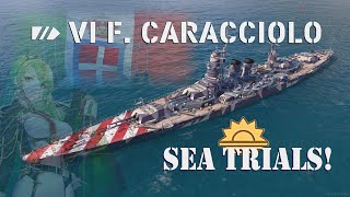 F Caracciolo  Tier 6 Italian Battleship  World of Warships Legends [upl. by Mitzie]