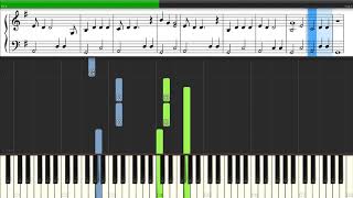 Jessee Harris  Dragon Tales Theme  Easy Piano Tutorial [upl. by Ordnasela512]