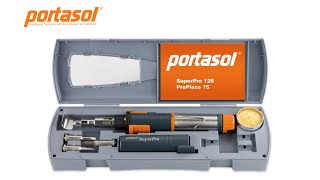 Газовый паяльник Portasol SuperPro 125 Kit [upl. by Tedda220]