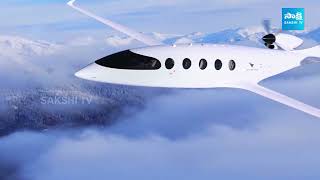 Electric Planes Aircraft Powered by Electricity  Eviation Aircraft Alice  SakshiTV [upl. by Odyssey]