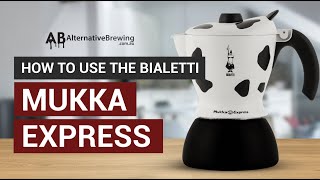 How to Use the Bialetti Mukka Express [upl. by Terrye931]