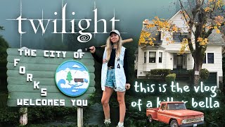 VISITING TWILIGHT MOVIE LOCATIONS 🌲✨⚾️ Forks Washington vlog [upl. by Coralyn]