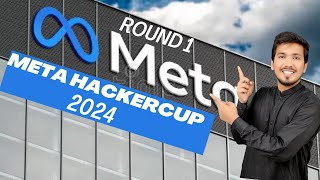 Round 1  META HACKERCUP 2024  Complete Guidance In HINDI URDU [upl. by Jacinto]