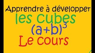 SecondeApprendre à développer un cube COURS [upl. by Aivad]