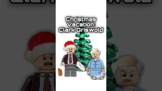 How to Make Clark Griswold Christmas Vacation LEGO Minifigure Lego ChristmasVacation Shorts [upl. by Brynna]