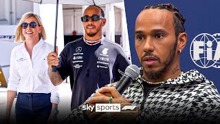 Lewis Hamiltons STRONG opinion on FIA investigation of Susie Wolff [upl. by Ailuj]