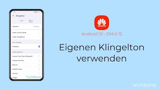 Eigenen Klingelton verwenden Huawei Android 10  EMUI 12 [upl. by Llehctim463]