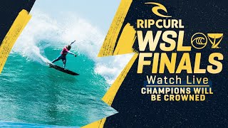 WATCH LIVE Rip Curl WSL Finals 2023 [upl. by Aneeg724]