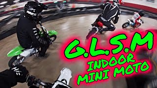 GLSM indoor pitbike supermoto [upl. by Eydie347]