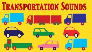 Cars Trucks and Transportation sounds for Kids  learn  school  preschool  kindergarten [upl. by Itisahc]