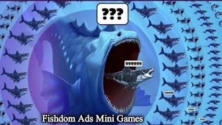 Fishdom Ads Mini Games 13 Hungry Fish  New update level Trailer video [upl. by Mendel]