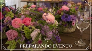 Como hacer arreglos de flores para un evento [upl. by Segroeg]