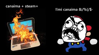 que pasa si juegas juegos de steam en una canaima [upl. by Kingsly]