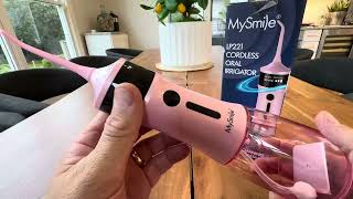 MySmile LP221 Water Flossers for Teeth Review [upl. by Mij958]