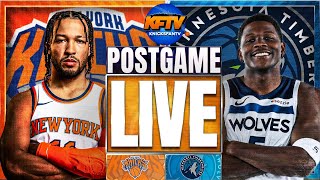 Knicks vs Timberwolves Preseason Post Game Show Highlights Analysis Live Callers  Ep 528 [upl. by Llerrehc836]