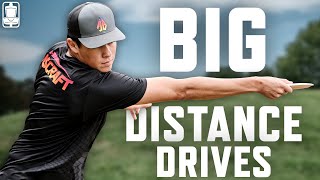 The BEST Disc Golf Distance Drives of 2023  Disc Golf Pro Tour Highlights [upl. by Yartnod]