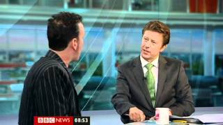 Paul Zenon on Psychic Sally Morgan BBC News [upl. by Lurline]