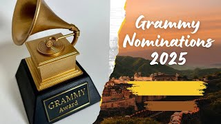 Grammy Nominations 2025 grammys [upl. by Eyssej]