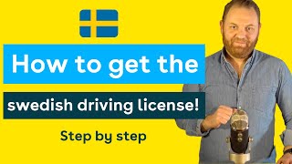 How to get the swedish driving license  Step by step [upl. by Klinges]