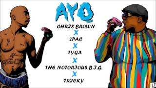 Chris Brown  Tyga  Ayo Ft 2Pac amp The Notorious BIG Remix [upl. by Rafiq]