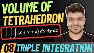 Triple Integral Example 8 Volume of Tetrahedron Bounded by Planes Engineering Mathematics  Saarang [upl. by Esom772]