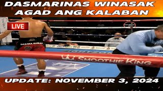 Update November 3 2024 l Dasmarinas panalo sa Britanya round 1 lang tinapos ang laban [upl. by Farmann]