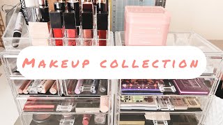 Makeup Collection and small declutter 2024 [upl. by Melodee]