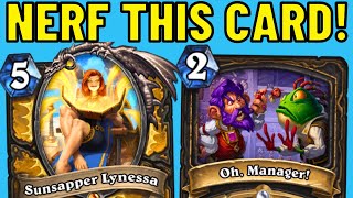 Sunsapper Lynessa is SO BROKEN Double Spell Paladin OTK [upl. by Acinomaj]