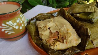 Tamales Verdes de Pollo  Con Sabor a Guerrero [upl. by Ahsirpac]