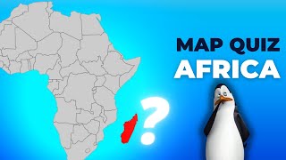 Map Quiz GUESS The Countries of Africa [upl. by Ahseik]